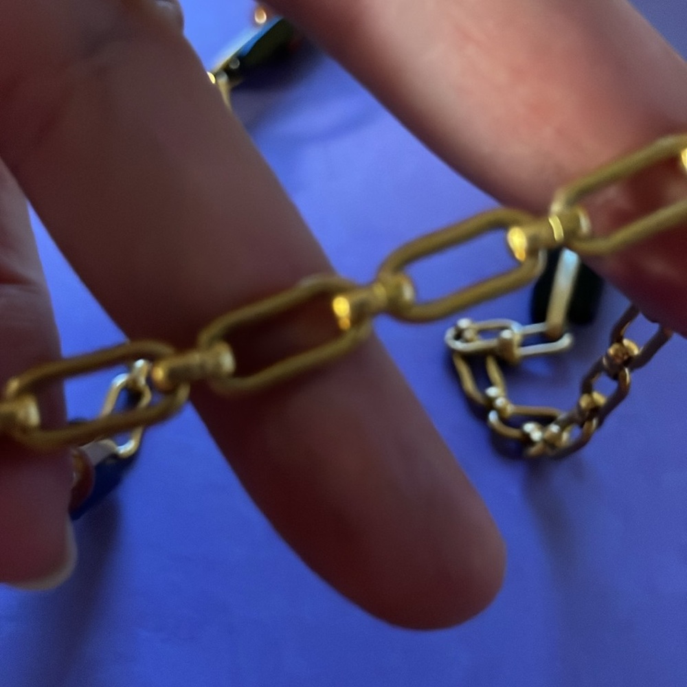 Givenchy rare vintage gold Link necklace - Picture 3 of 5